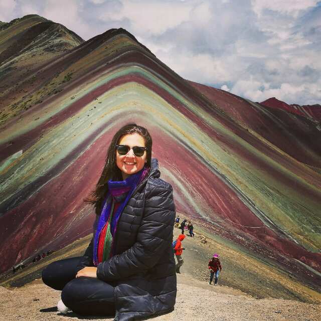 montaña colorada en cusco